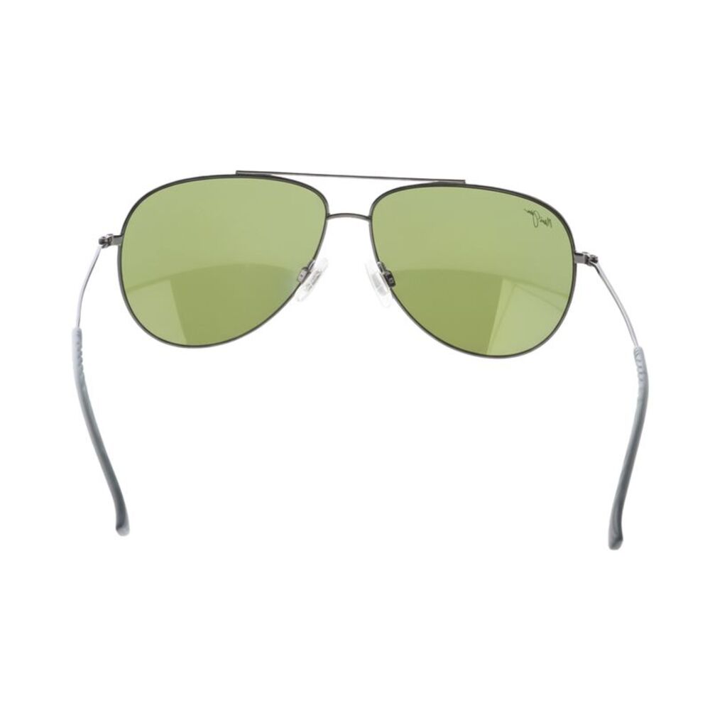 Maui Jim MJ0665S002 Titanium Aviator Sunglasses Green Gradient Polarized - Picture 5 of 5